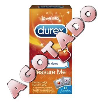 Preservativos Durex Pleasure Me, 12unidades.