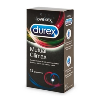 Preservativos - Durex Mutual Climax; 12un.
