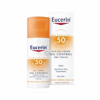 Eucerin Protector Solar Gel-Crema Toque Seco Spf50+.- 50 ml.