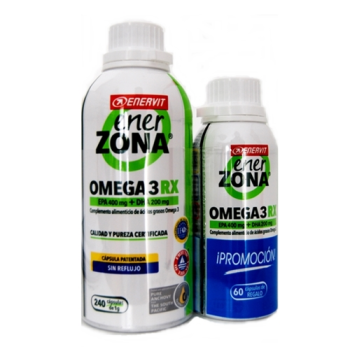 Enerzona Omega 3 RX1gr acidos grasos Omega 3.- 240 capsulas + 60capsulas  Gratis. Envio Gratis