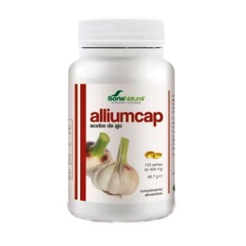 Soria Natural Alliumcap Perlas de Aceite de Ajo 300 mg; 150perlas.
