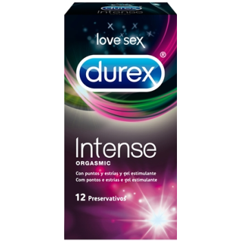 Preservativos Durex - Intense Orgasmic de Durex; 12un.