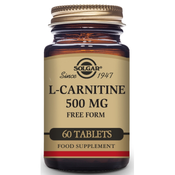 Solgar L-Carnitina 500 mg.- 60 comprimidos.