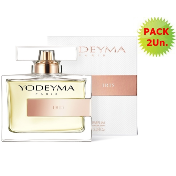 Yodeyma Iris Perfume Yodeyma Fragancia Mujer Vaporizador 100 ml.Pack 2Un.Envio Gratis