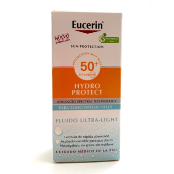 Eucerin Protector solar fluido ultra-light Spf 50+.- 50 ml.