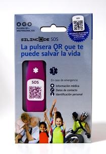 parafarmacia comprar Pulsera SILINCODE SOS  S color ROSA