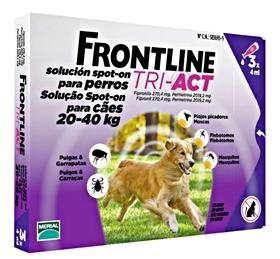 parafarmacia comprar  FRONTLINE Tri-act solución antiparasitaria perros 20-40 kg.  3x4 ml.