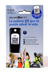 parafarmacia comprar Pulsera SILINCODE SOS  L color NEGRO