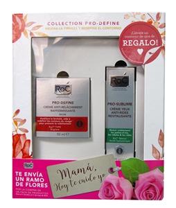 parafarmacia comprar  ROC PRO-DEFINE  crema reafirmante antiflacidez textura rica 50 ml.REGALO ROC PRO-SUBLIME ojos