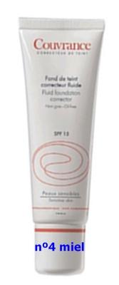 parafarmacia comprar AVENE Couvrance Maquillaje fluido corrector miel nº4