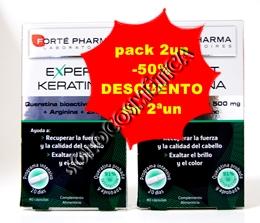 parafarmacia comprar Forte pharma  EXPERT KERATINA  40 capsulas PACK 2UN. -50%DESCUENTO EN 2ªUN