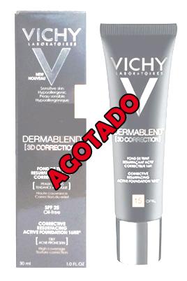 parafarmacia comprar VICHY DERMABLEND [CORRECCIÓN 3D] Fondo de maquillaje corrector 30 ml opal nº15