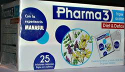 parafarmacia comprar Pharma 3 25 bolsitas para infusión