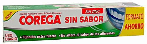 parafarmacia comprar  COREGA crema fijadora extra fuerte para prótesis dentales  sin sabor 70 gr. FORMATO AHORRO