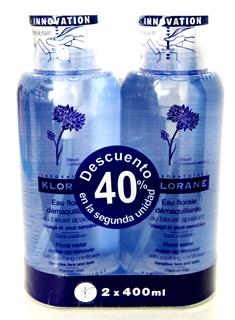 parafarmacia comprar Klorane agua desmaquillante suavizante al aciano 400 ml.