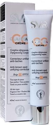 parafarmacia comprar SVR CLAIRIAL crema corrector unificador ani-manchas Beige 40 ml