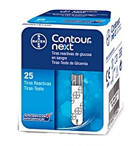 parafarmacia comprar CONTOUR  NEXT  tiras reactivas de glucosa 25 un