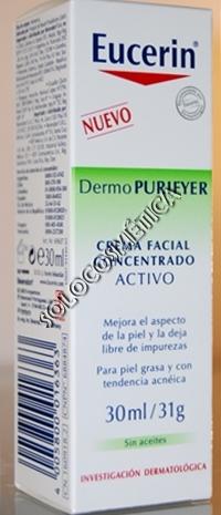 parafarmacia comprar EUCERIN  Dermopurifyer crema facial concentrado activo 30 ml
