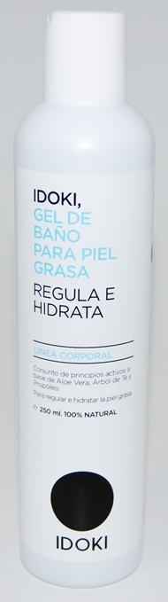 parafarmacia comprar IDOKI  gel de baño piel grasa 250 ml