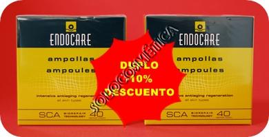 parafarmacia comprar ENDOCARE  ampollas 7 X 1 ml. DUPLO 20% DESCUENTO en 2ªUn REGALO Endocare gelcream 15ml.