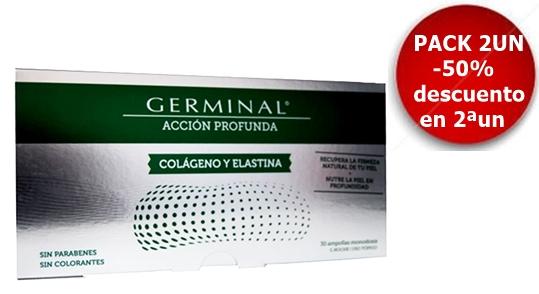 parafarmacia comprar GERMINAL acción inmediata piel seca 5 ampollas DUPLO -20% DESCUENTO EN 2ªUN