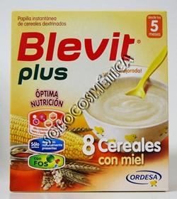 parafarmacia comprar BLEVIT plus papilla de 8 cereales miel 600 gr