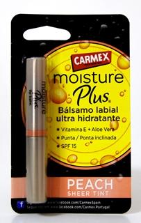 parafarmacia comprar CARMEX  moisture plus balsamo labial SHEER PEACH TINT 2 gr